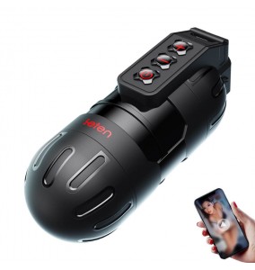 HK LETEN - Grenade Explosive Vibrating Male Masturbator (Chargeable - Smart APP Model)